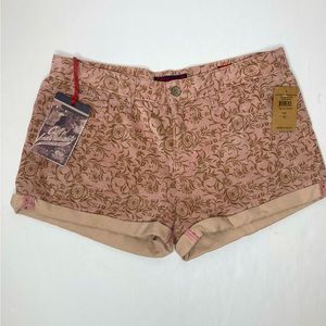 Virtue shorts NWT Los Angeles COI women’s 30” cord rose